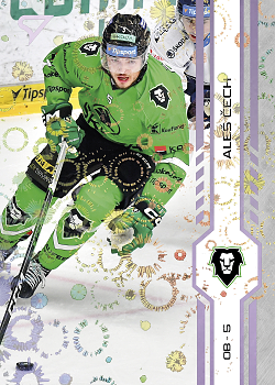Ales Cech Mlada Boleslav Tipsport ELH 2024/25 SportZoo 2. serie Puck Marks #351